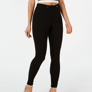 L311 Hue Textured Knit High-Waist Leggings - S